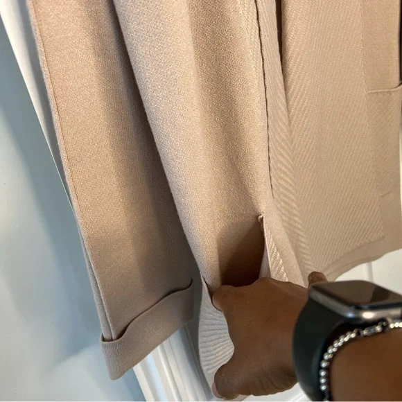 Magaschoni Beige Women's Cardigan, Size: M - Picture 3 of 10